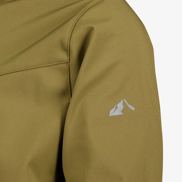 Mountain Peak heren softshell jas groen
