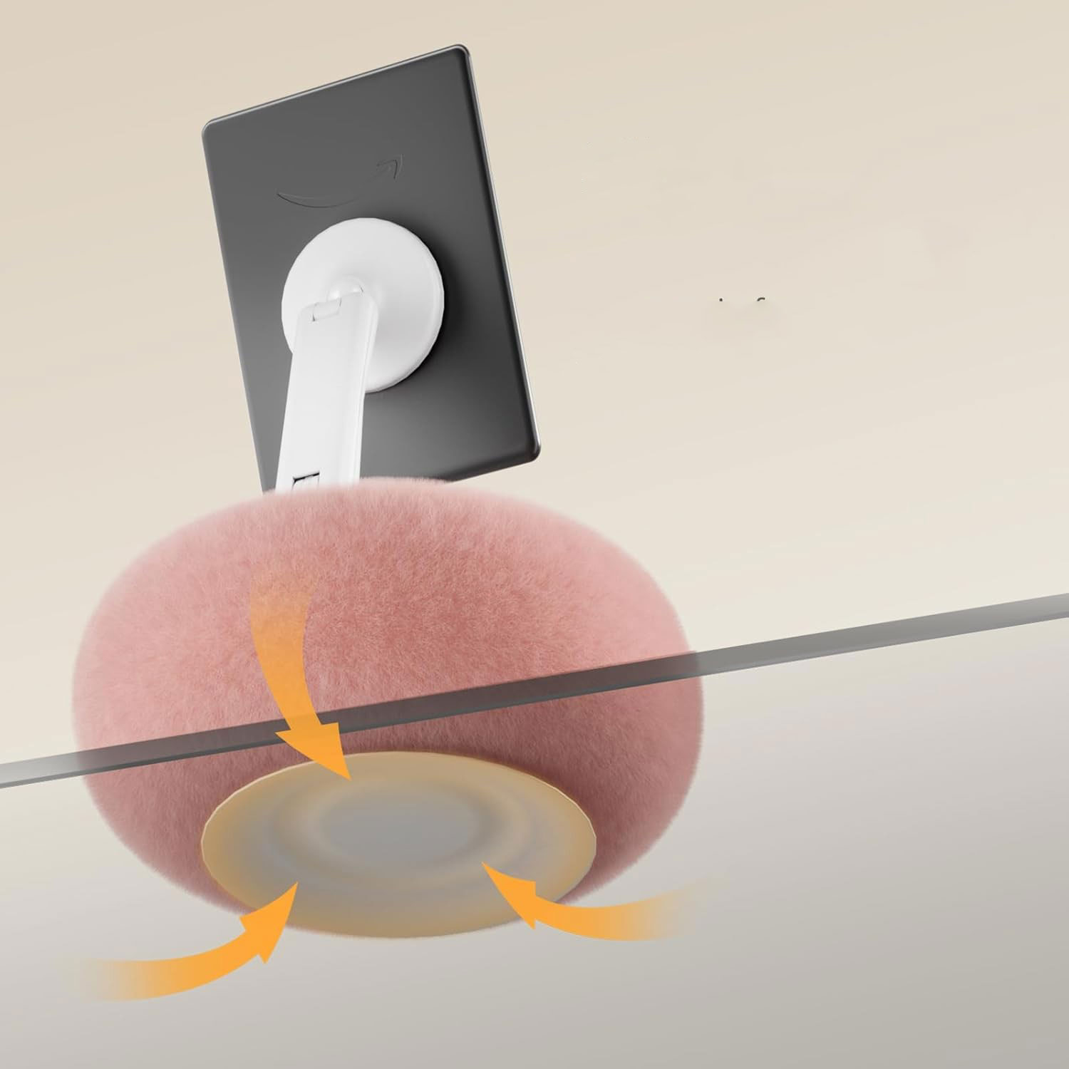 Magnetische Telefonhalterung mit Kissen und verstellbarem Winkel Saugnapfhalterung für 3.5-7