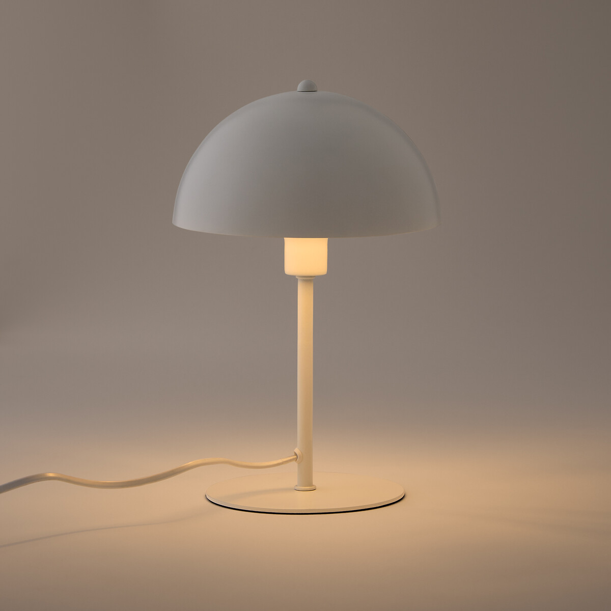 LA REDOUTE INTERIEURS<br>Candeeiro de mesa, cogumelo ferroso, Capi