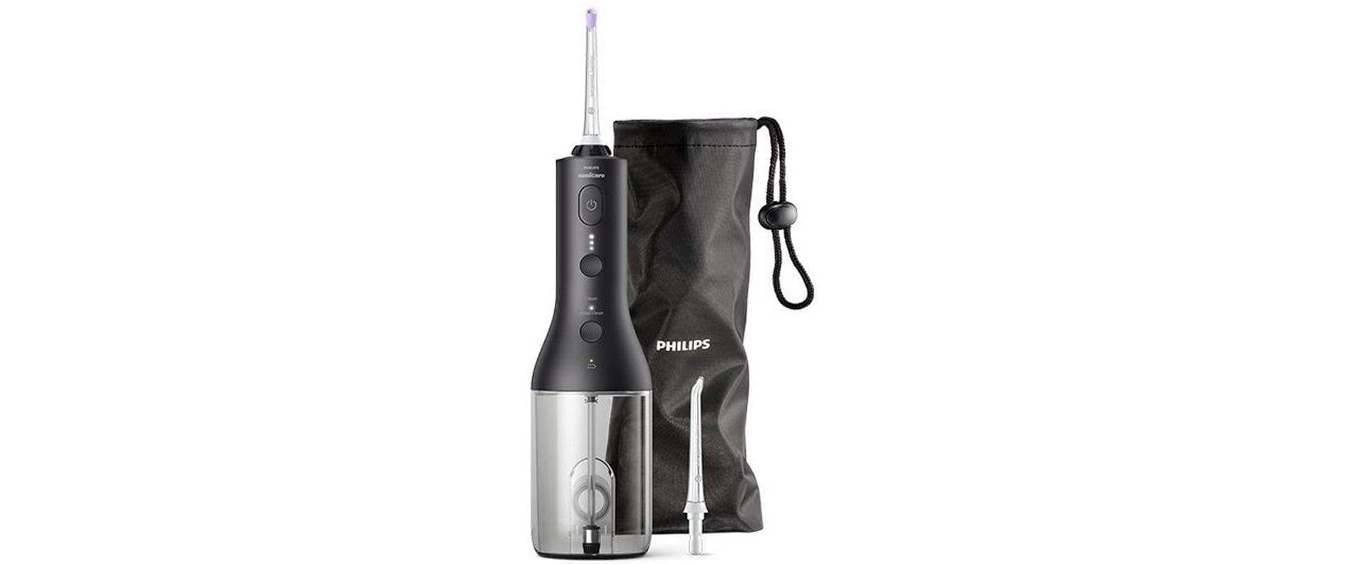 Munddusche Power Flosser 3000 HX3826/33 SchwarzZahnzwischenraumreiniger