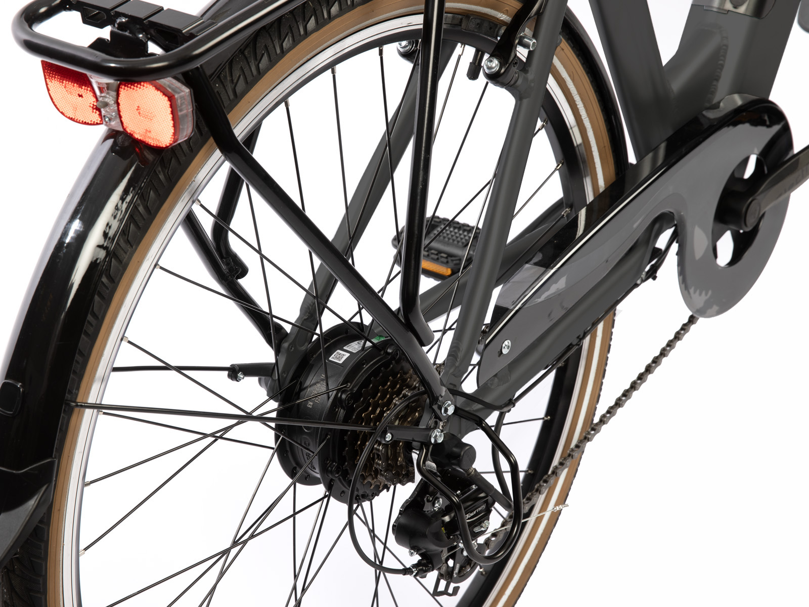 Villette L' Amant Eco Bg elektrische damesfiets - Grey