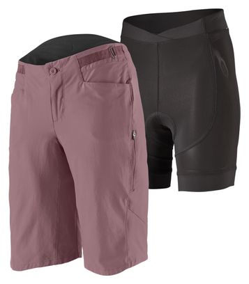 Short VTT Femme Patagonia Dirt Craft Violet Clair