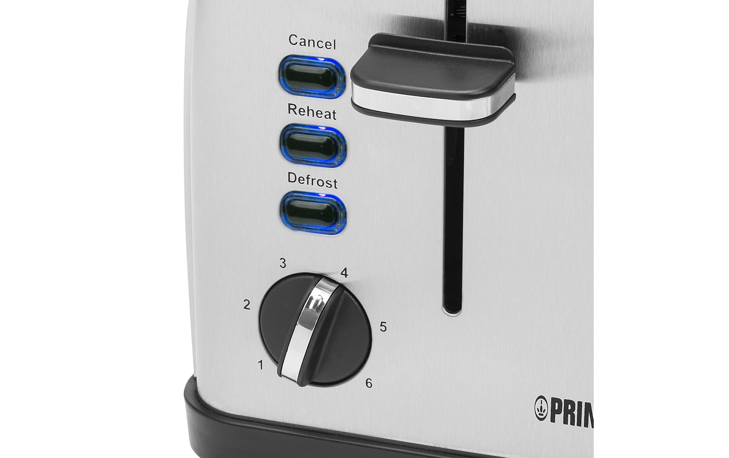 PRINCESS Toaster »Style 2 Silber« 2 kurze Schlitze für 2 Scheiben 850 W