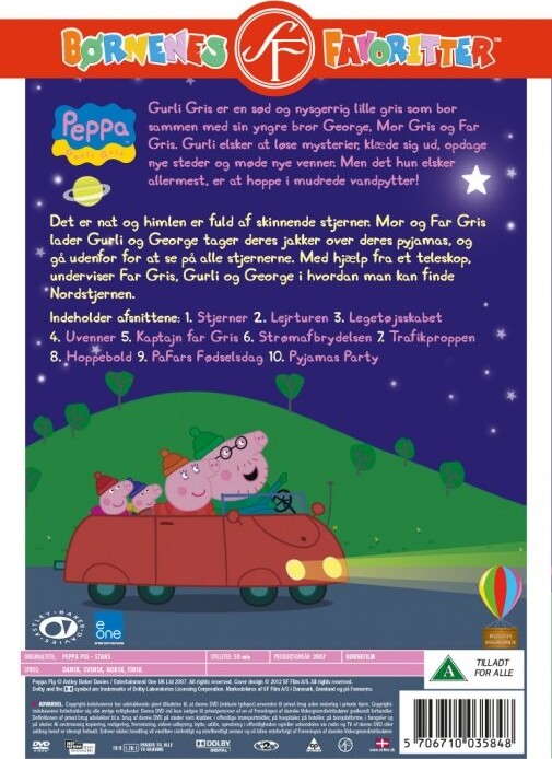 Gurli Gris - Stjerner - DVD