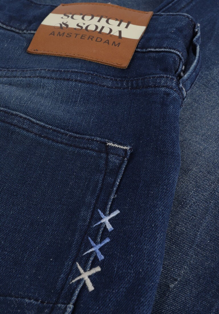 SCOTCH & SODA blauwe scotch & soda skinny jeans skim skinny fit jeans