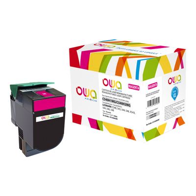 Cartouche laser compatible Lexmark C540H - magenta - Owa K15469OW