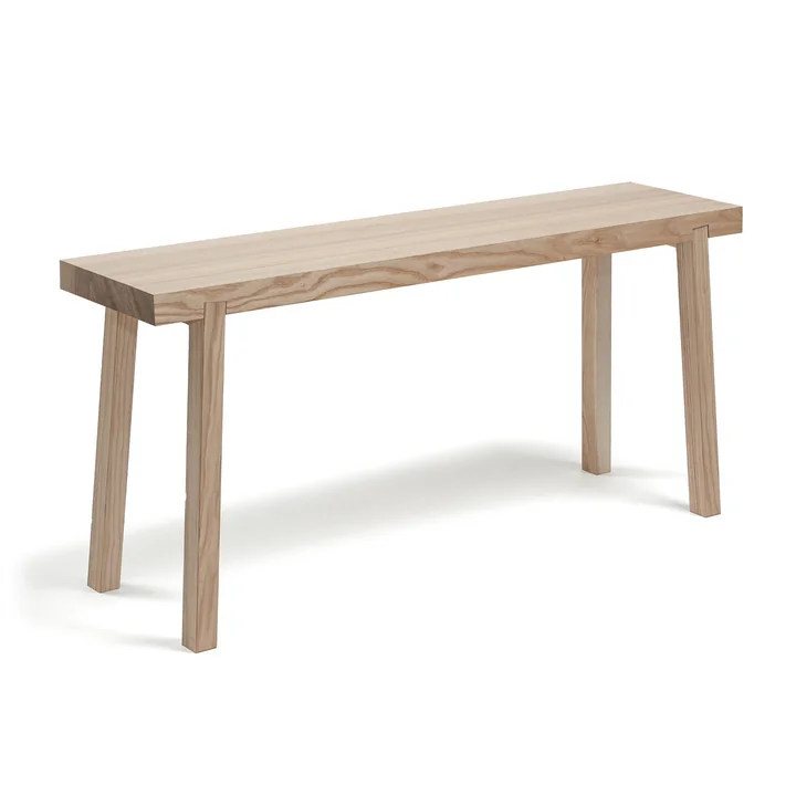 side by side - HockerBank, 95 x 45 cm, Esche natur