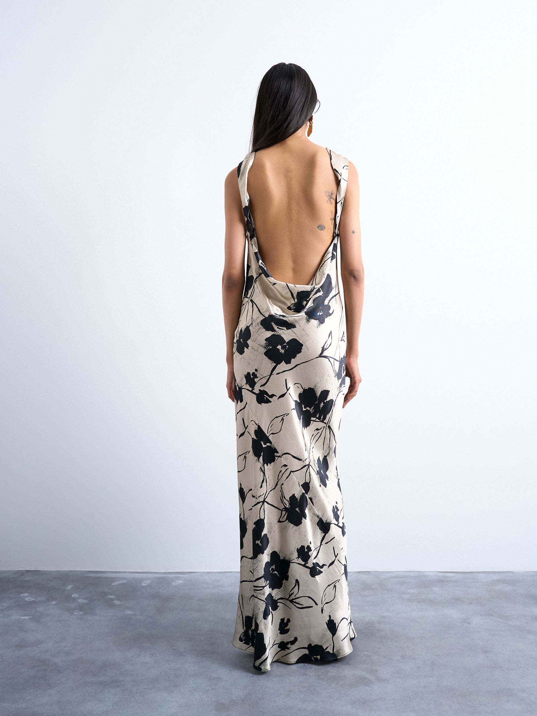TSMAUREEN Midi-jurk