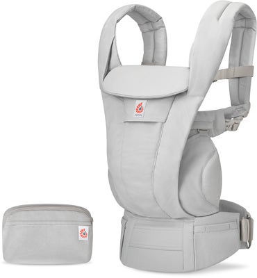 Ergobaby Omni Deluxe Bæresele Cotton, Pearl Grey