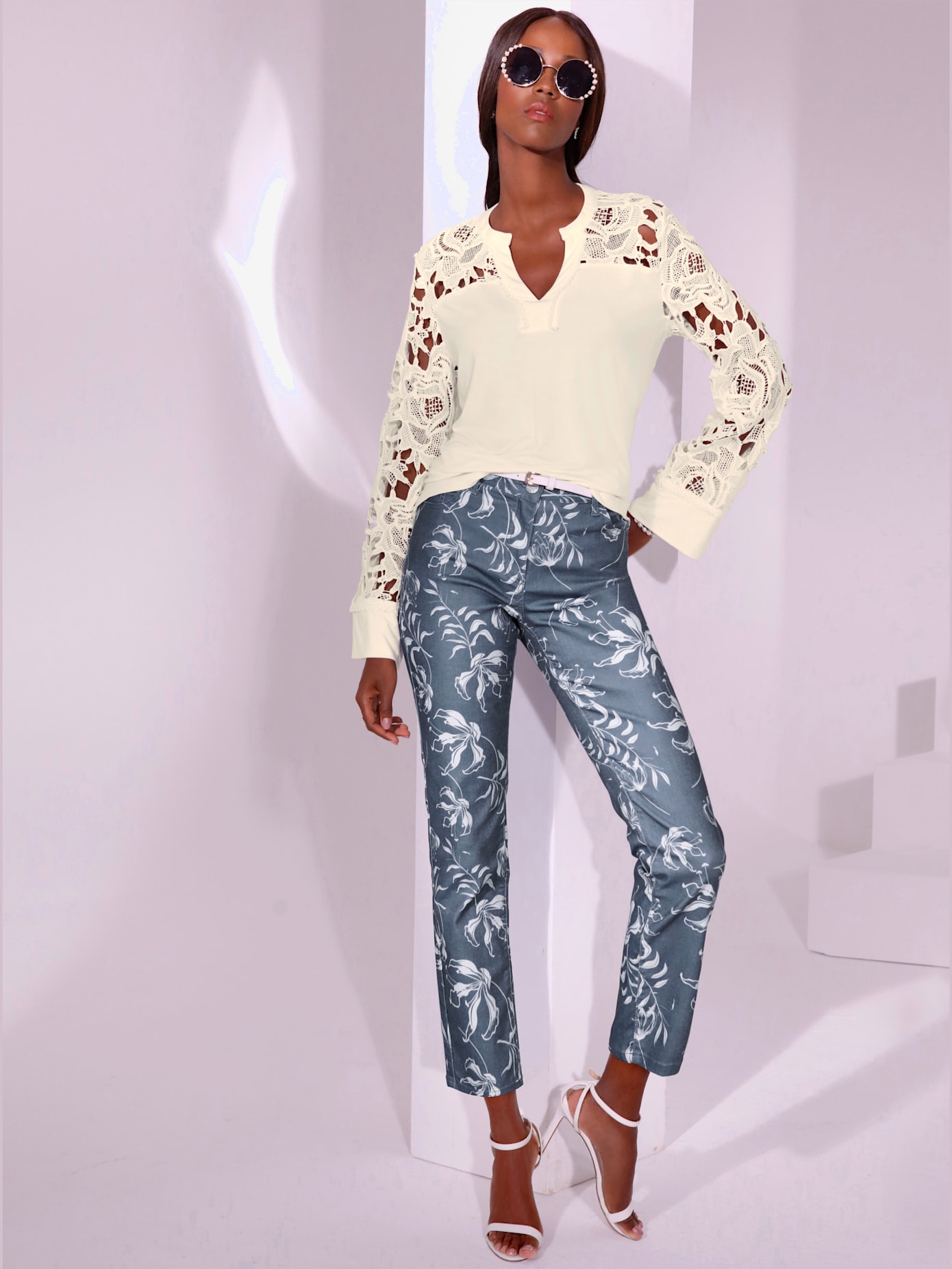 Jean forme courte tendance