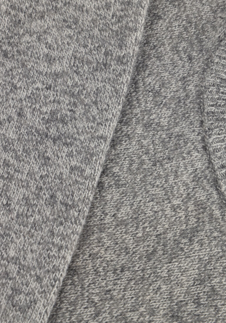 grijze profuomo trui pullover crew neck