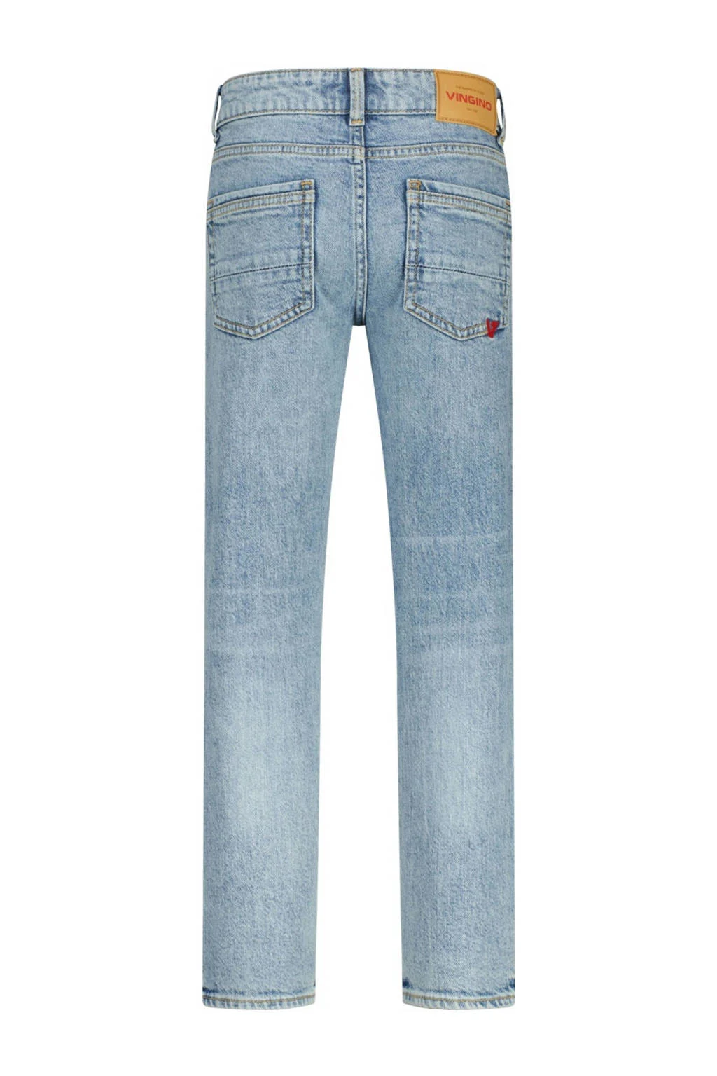 Vingino straight leg jeans light blue denim