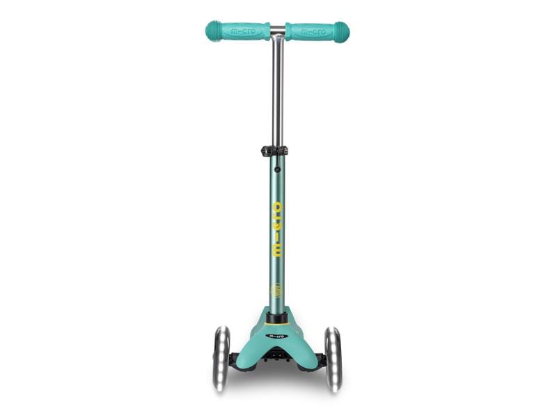 Micro Mobility Kickboard Mini Micro Deluxe Eco Mint Kids Scooter aus recycelten Fischernetzen