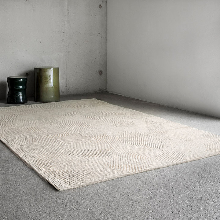 Modern vloerkleed - Meditation Coral 9229 Beige