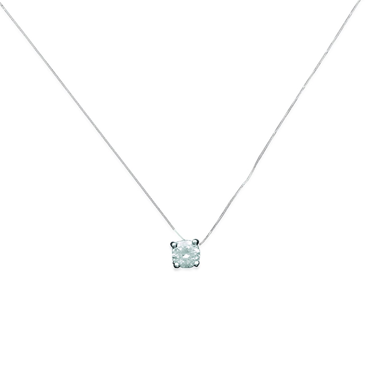 Collier Brillaxis fil de nylon oxydes 4 griffes
