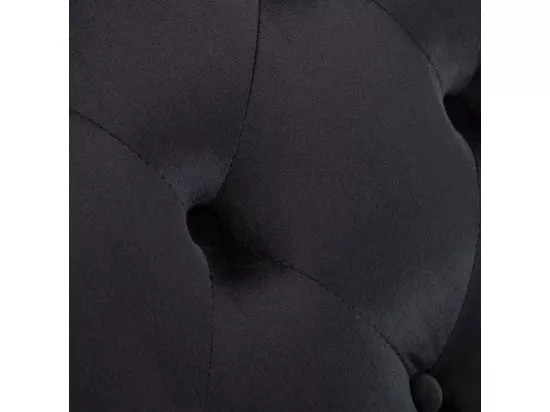 Chaise longue Noir Velours