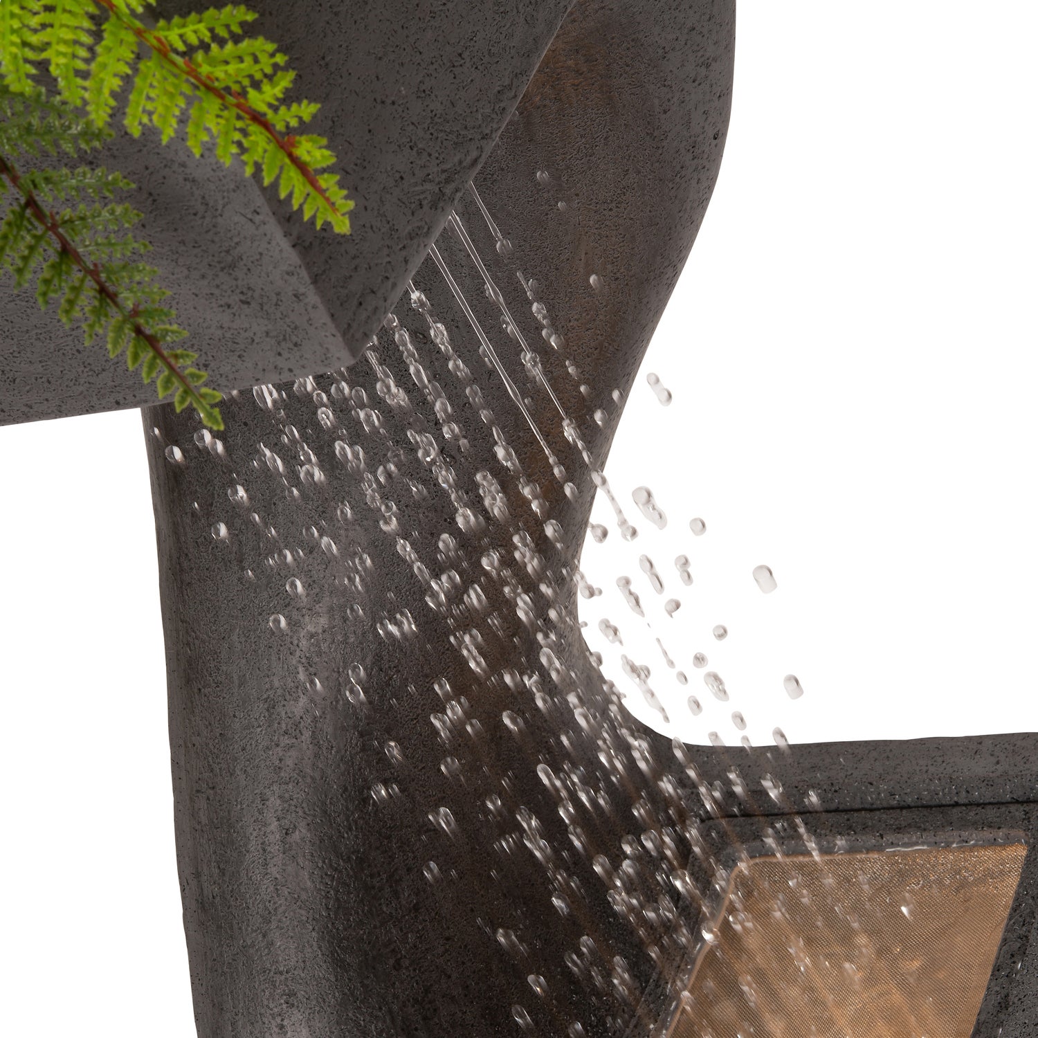 Intratuin waterornacment Saari grijs 27 x 27 x 77 cm