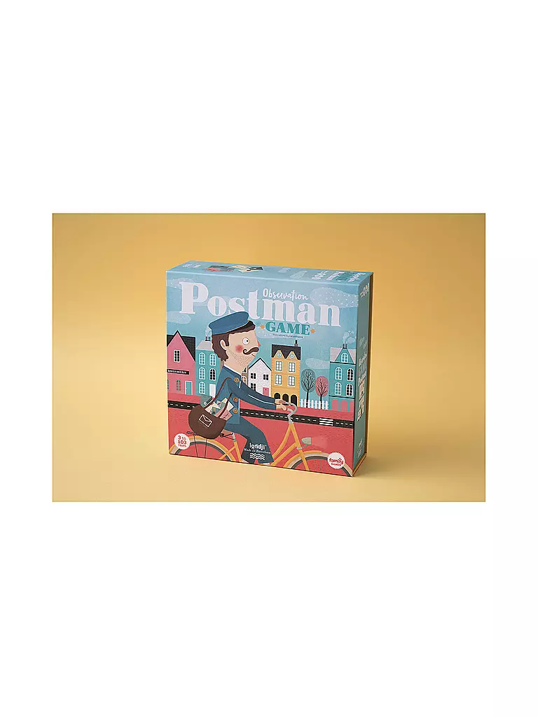 LONDJI Brettspiel POSTMAN  bunt