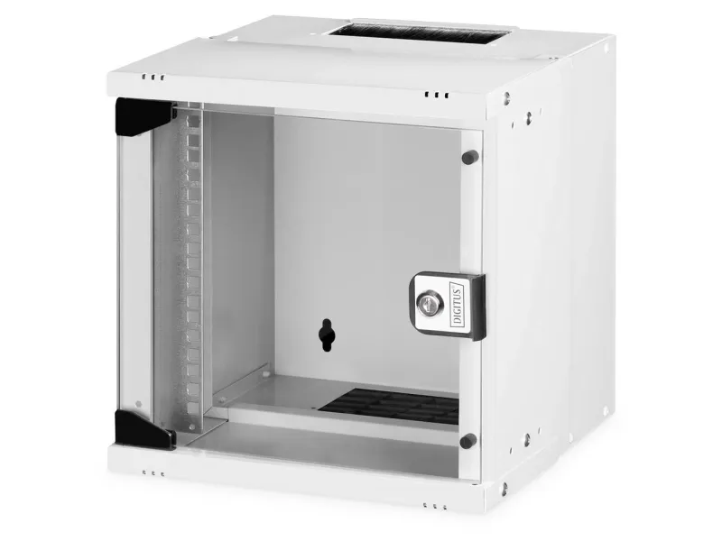 Digitus SOHO PRO Series - Rack kabinet - vægmonterbar - RAL 7035, lysegrå - 6U - 10
