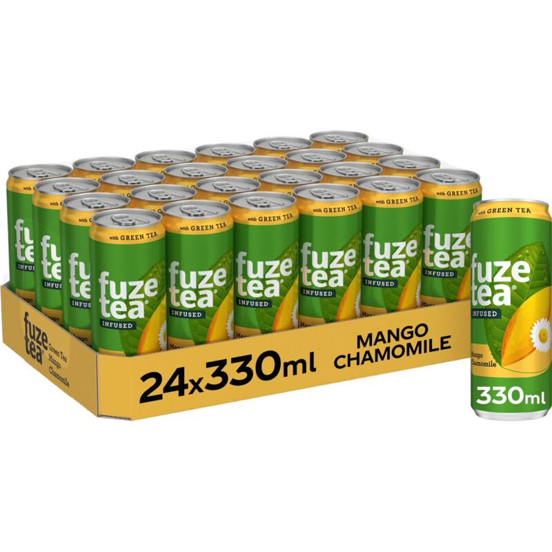 Fuze Tea Green tea mango chamomile 24-pack