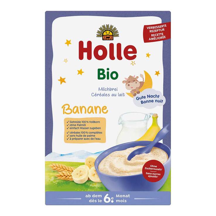 Holle Bio Milchbrei Banane, 250 g