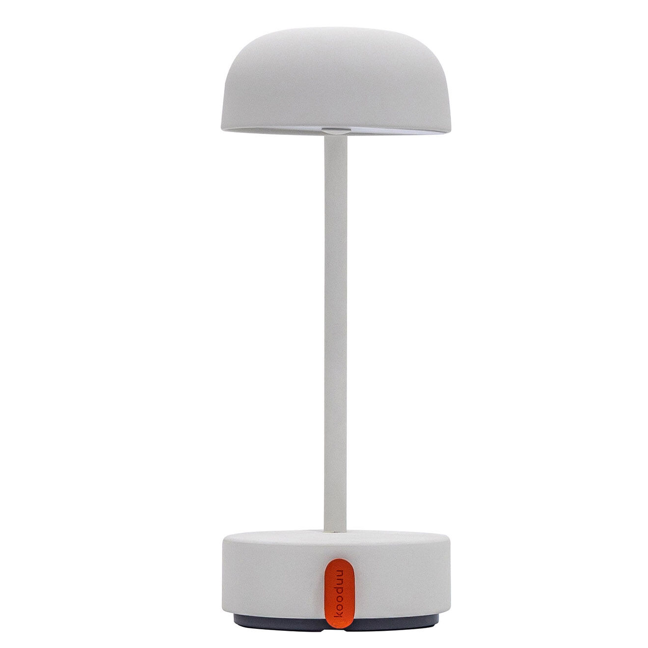 Kooduu Lampe de table rechargeable Fokus blanche - 20x10x25 cm