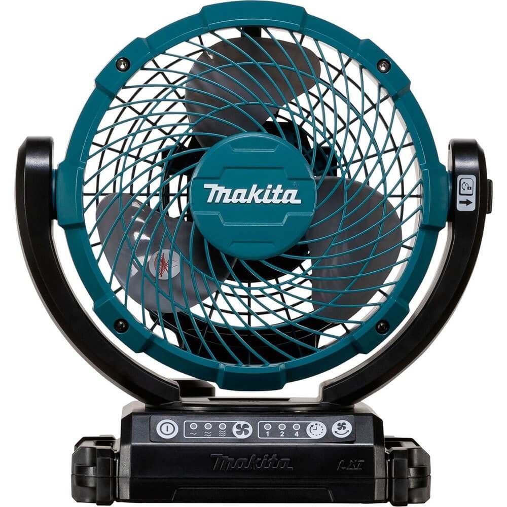 Makita DCF102Z 14,4 V / 18 V Ventilator met zwenkfunctie zonder accu's en lader