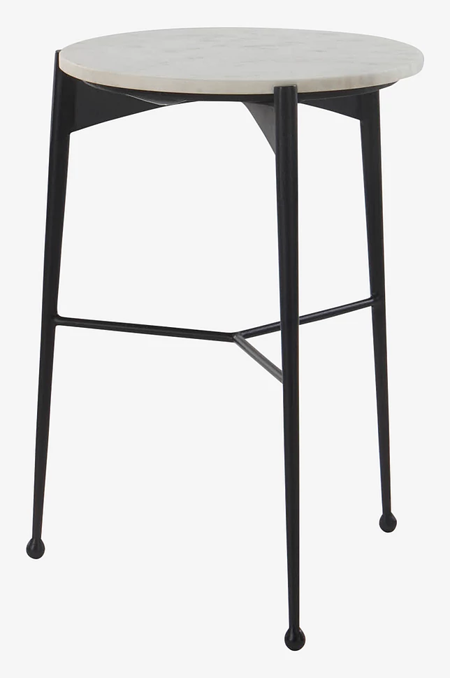 MELLE sidebord marmor