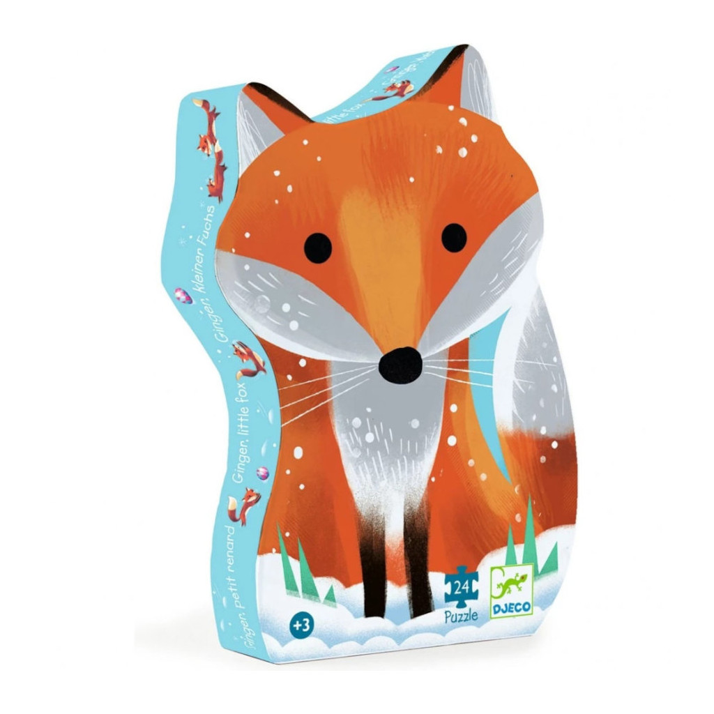 Puzzle Silhouette - 24 Pièces - Ginger le Renard