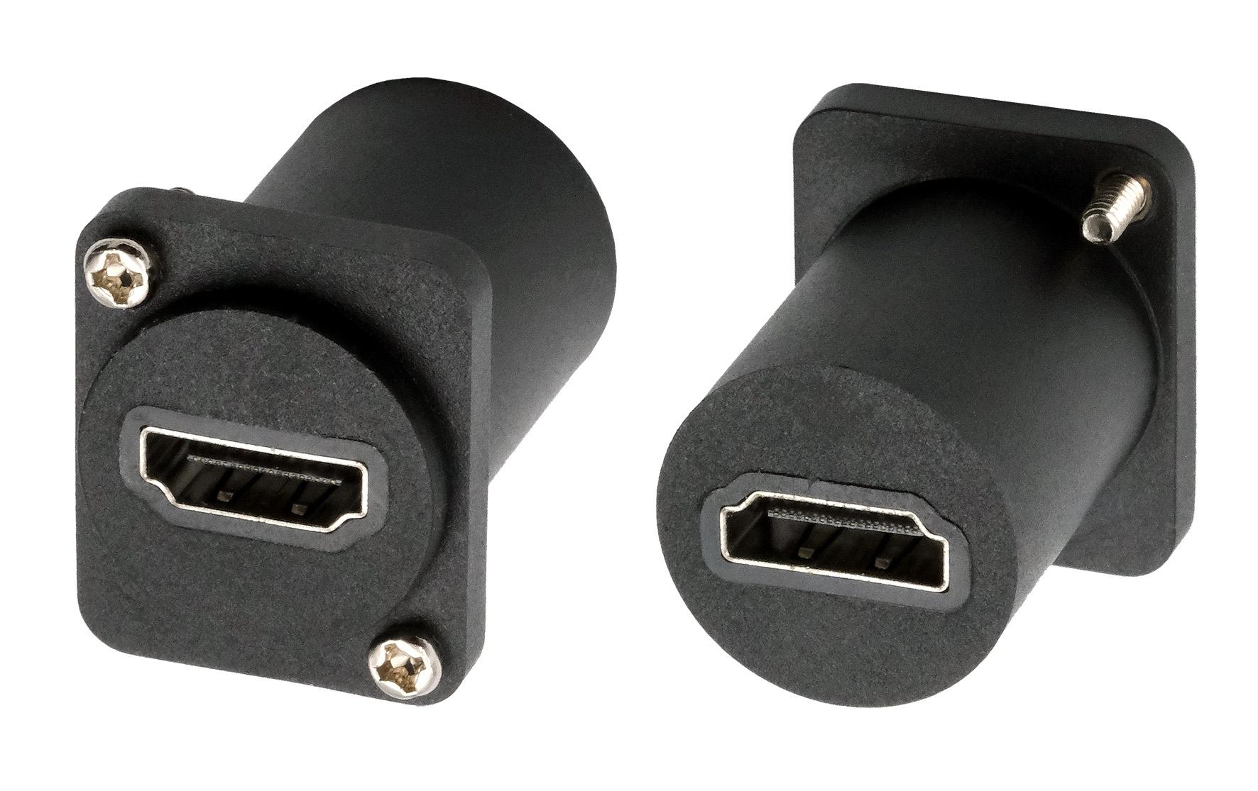 Adapter EX-49152 Buchse zu BuchseExsys D-Typ Adapter HDMI Buchse zu Buchse