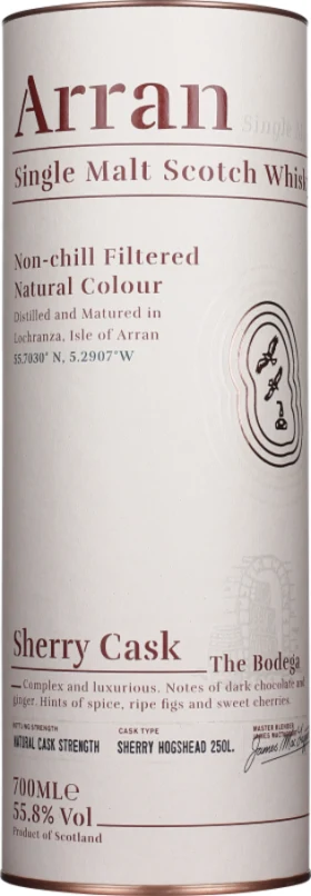 ARRAN SHERRY CASK STRENGTH 70CL