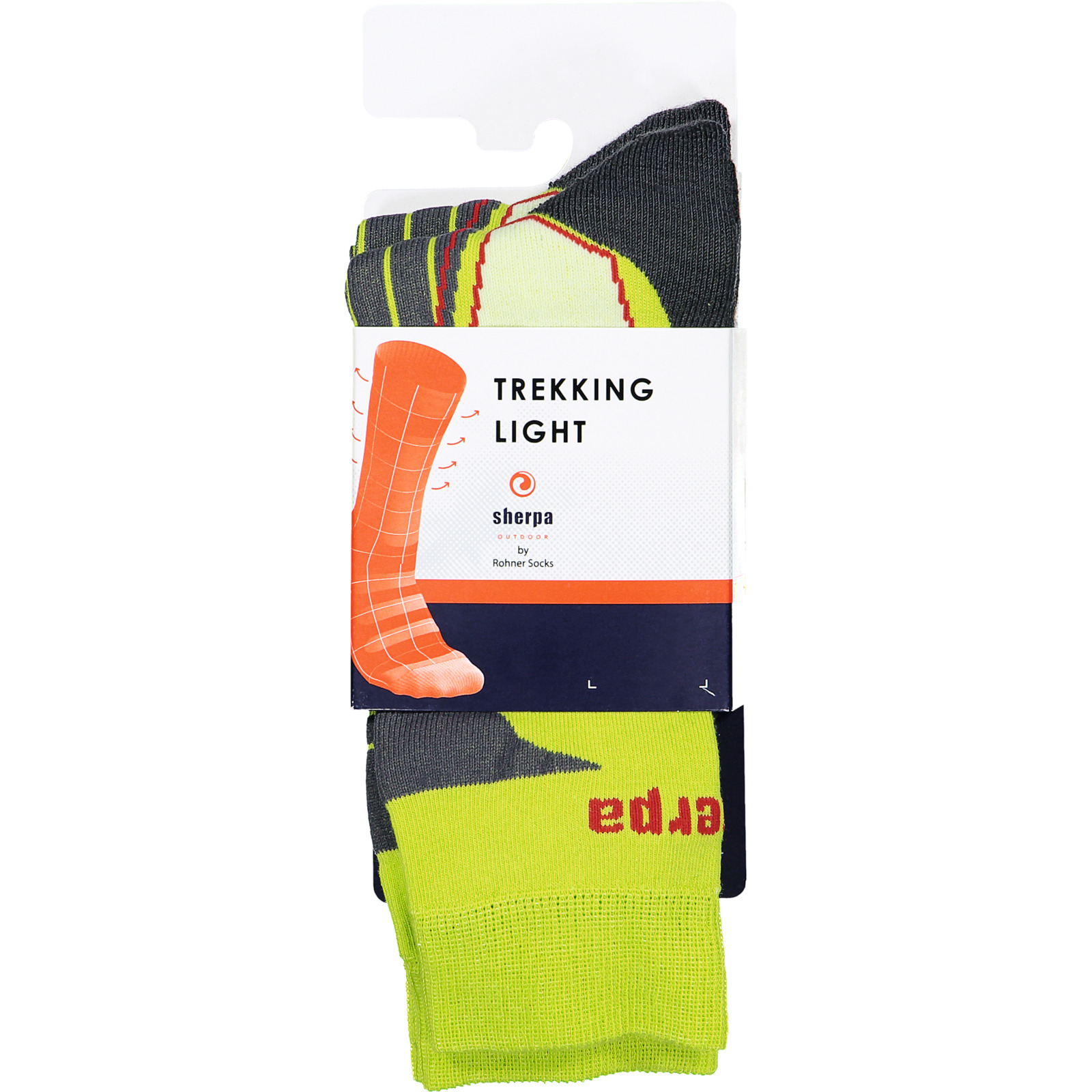 Sherpa Unisex-Trekkingsocken Takam, 2 Paar