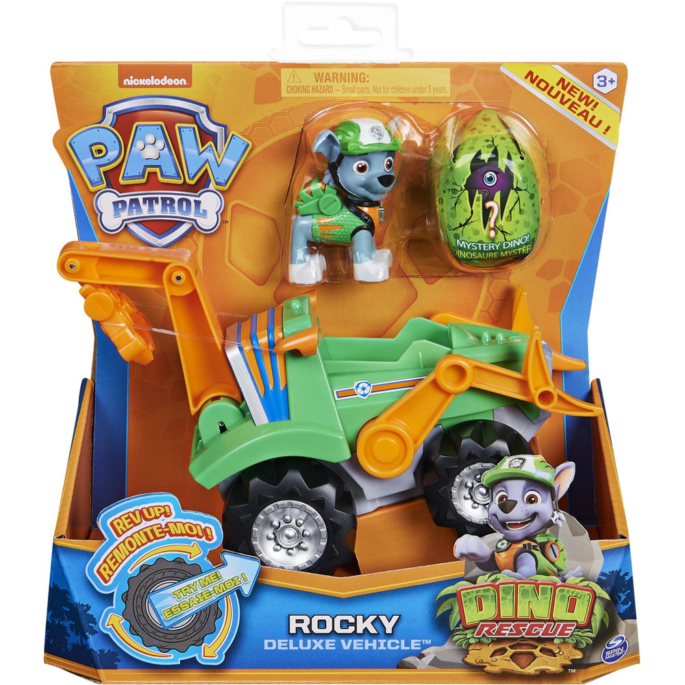 Køb Paw Patrol Dino Køretøj Med Rocky