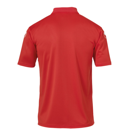 Camisa Polo Score Vermelha/Branca Uhlsport