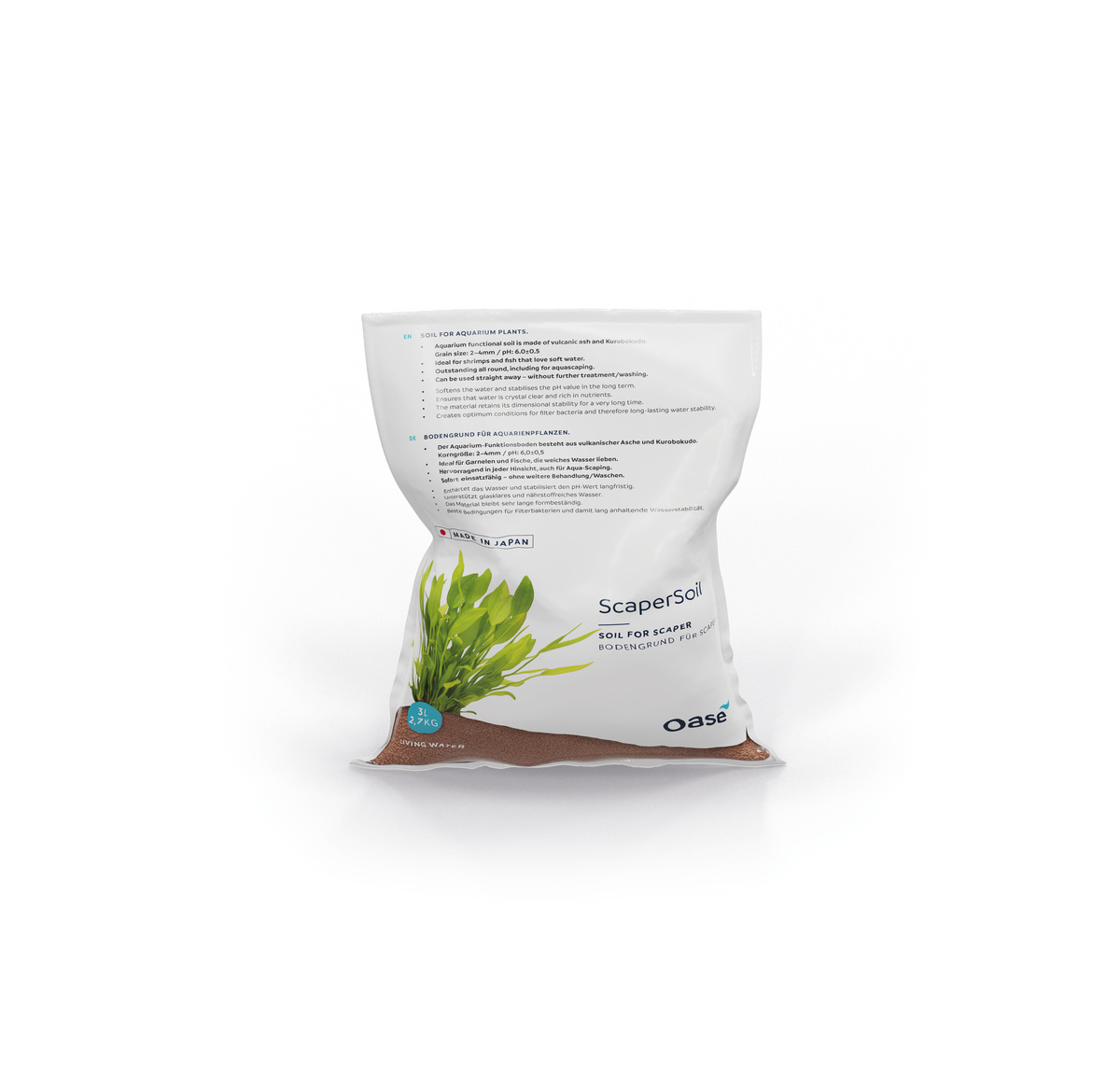 Oase ScaperSoil 3 liter | Aquariumbodem