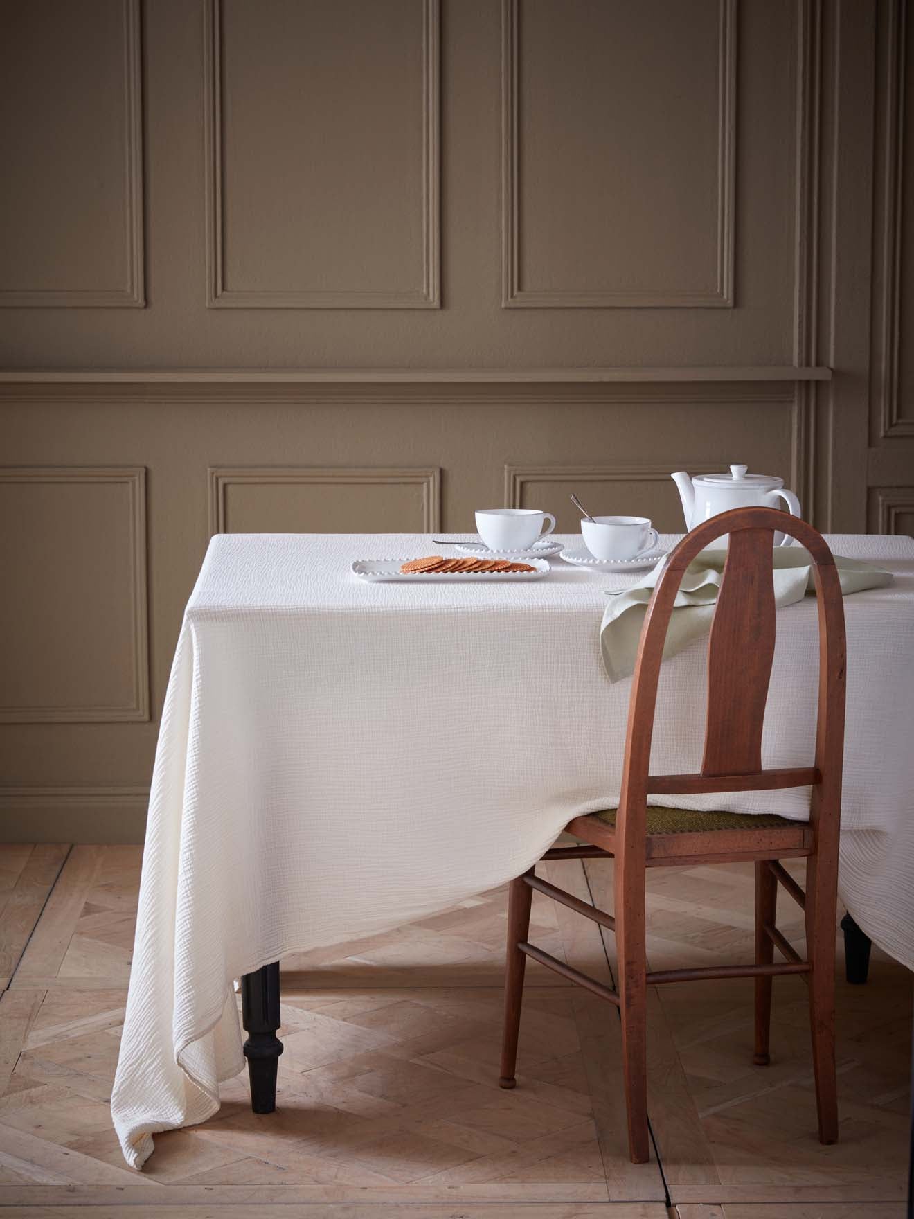 Nappe ou rideau gaze de coton