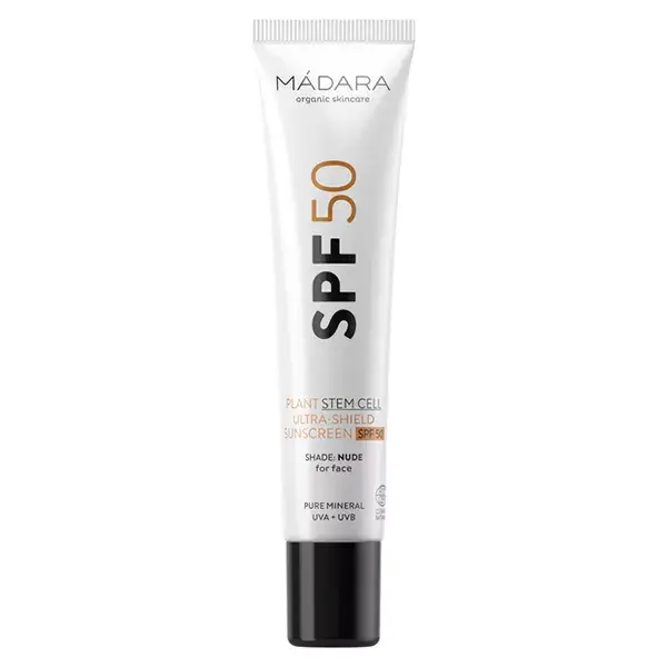 Protetor Solar Ultraprotetor com Células-Tronco Vegetais MÁDARA FPS 50 40ml