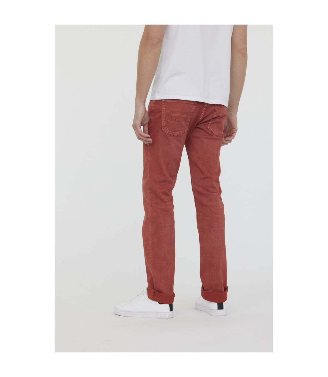 Pantalon coton straight JIM