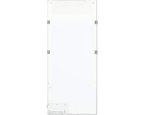EUROM Sani 600 infraroodstraler, 115 x 46,5 cm, wit, 600 W, met wifi en 2 handdoekrekken