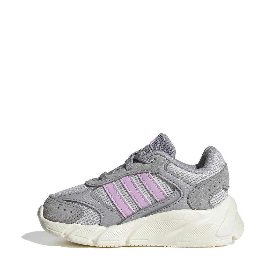 adidas sneakers grijs/roze