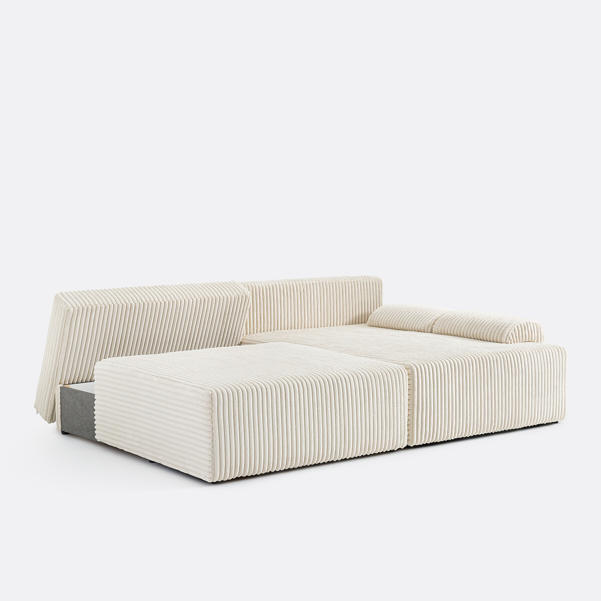 LA REDOUTE INTERIEURS<br>Sofá de canto em bombazina MAONA XL