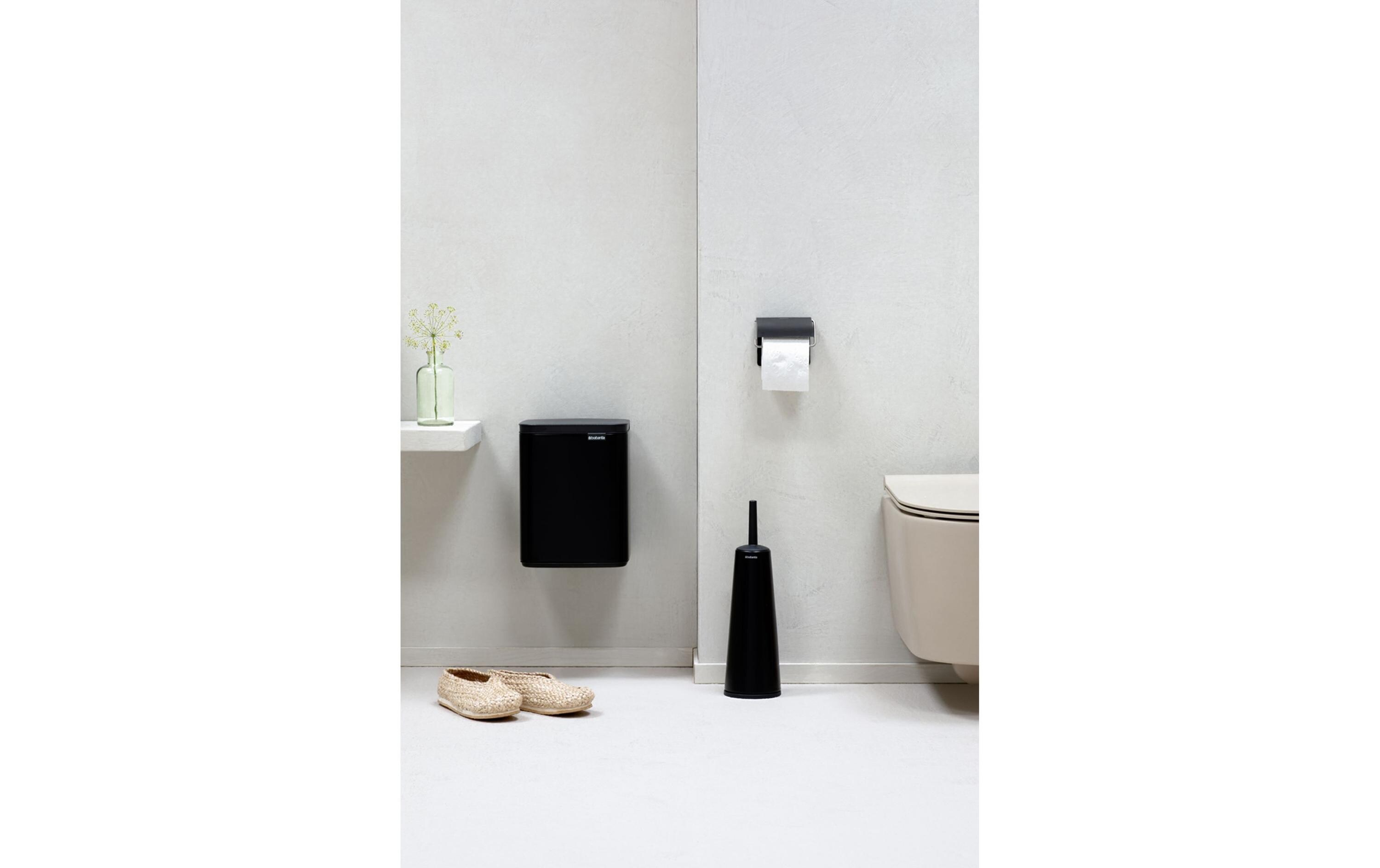 Kosmetikeimer Bo Waste Bin 7 l, Schwarz mattMülleimer