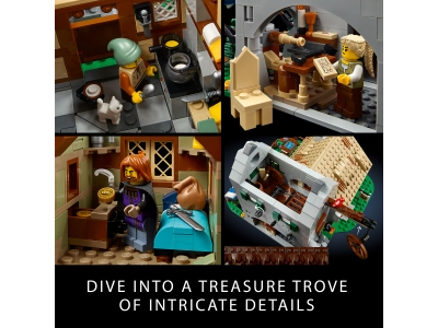 LEGO Middeleeuws stadsplein (10332)