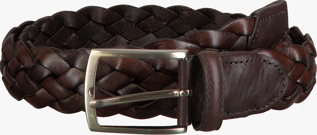 MAZZELTOV bruine mazzeltov riem treccia pelle
