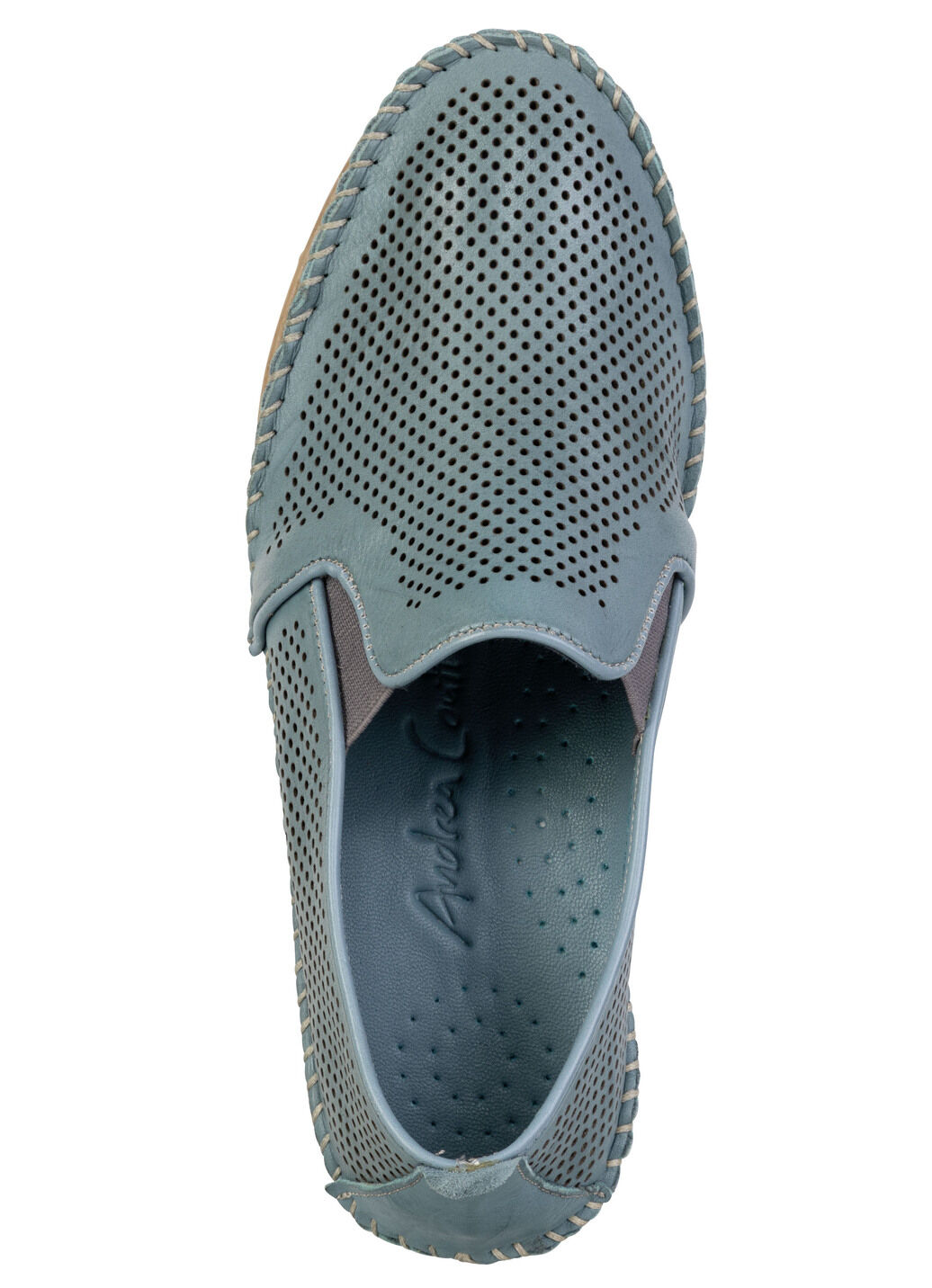 Andrea Conti, sommerliche Damen-Slipper, Weite G, mit herausnehmbarem Fussbett