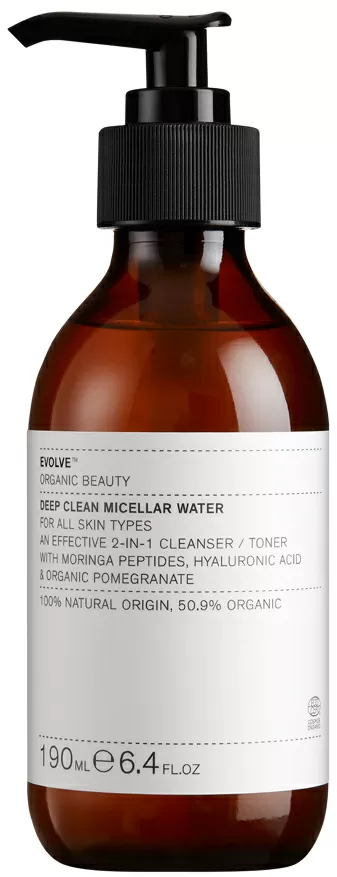 Evolve Deep Clean Micellar Water - 190 ml.