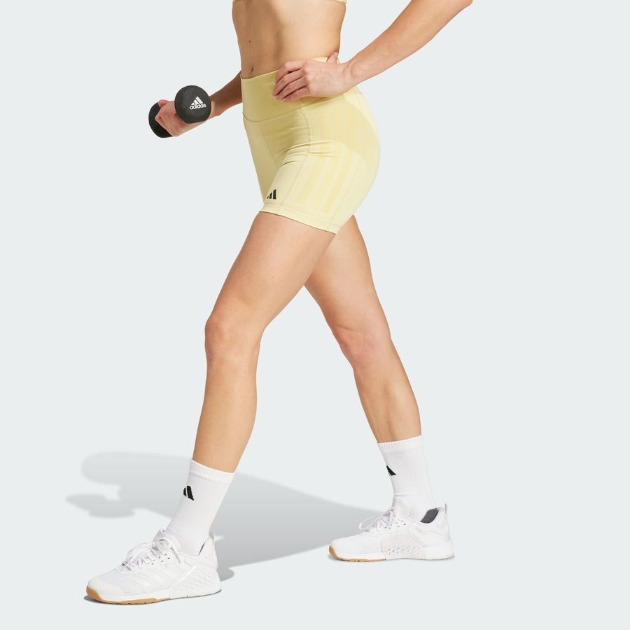 Adidas Legging coupe 1/4 3 bandes Optime