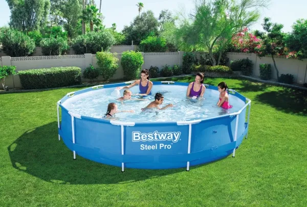 Bestway Frame Swimming Pool 12FT/366 x 76 cm Steel Pro MAX Deluxe BESTWAY