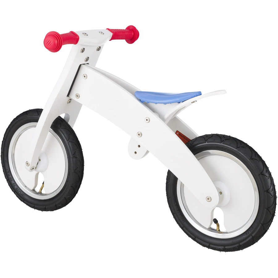 Bikestar Laufrad 12 Zoll Holz Flex weiß