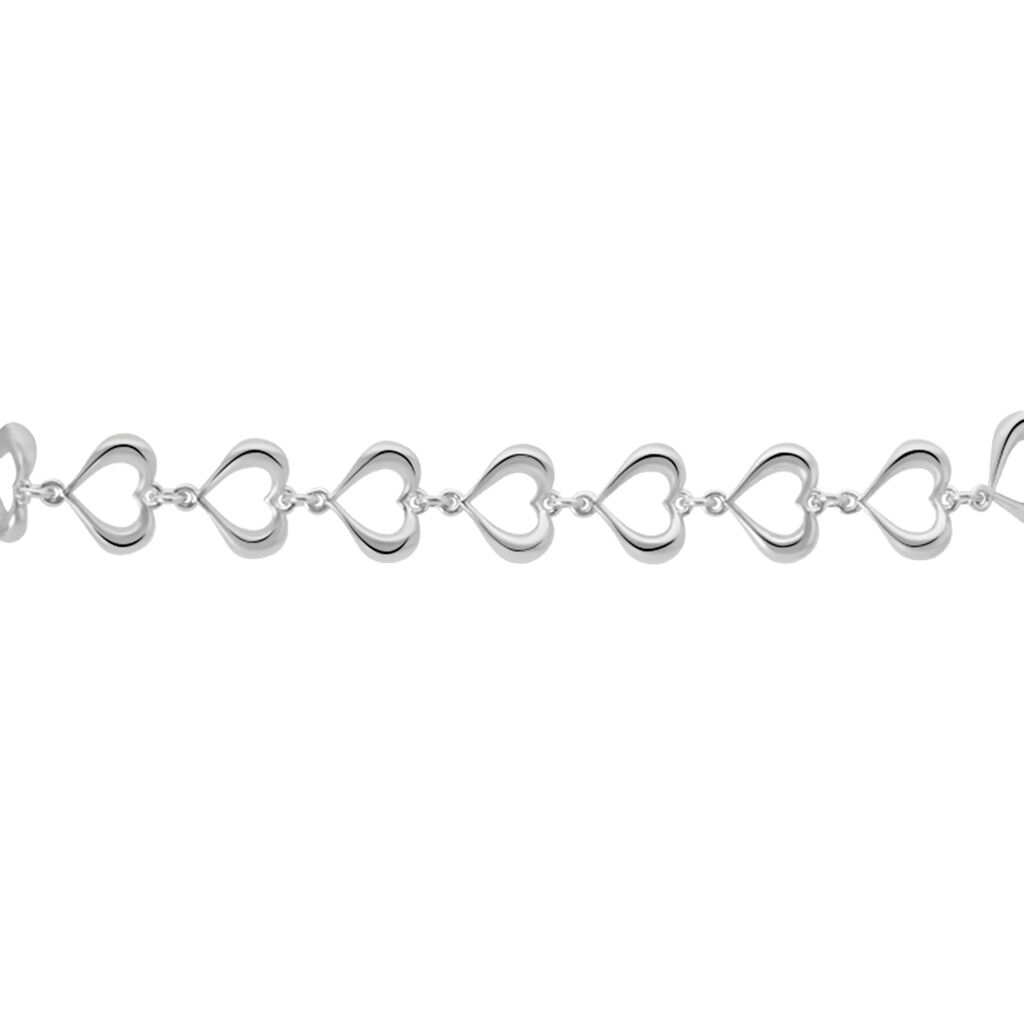 Bracelet Cleofee Argent Blanc